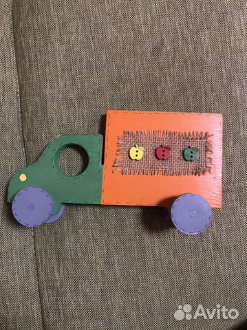 Деревянная машинка