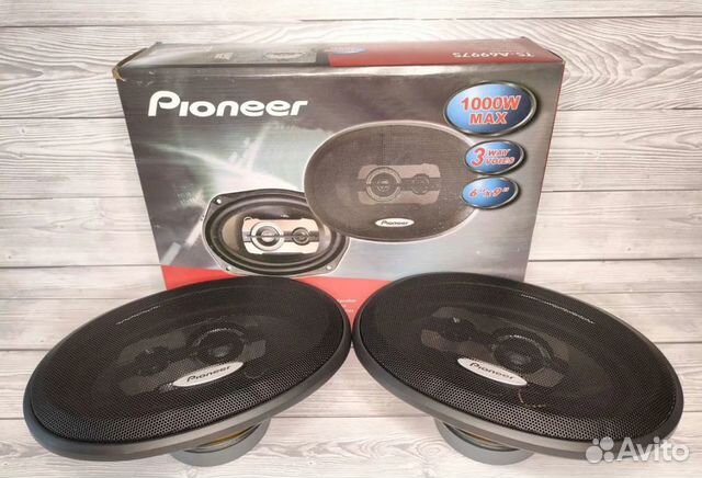 Авто акустика Pioneer 1000 W динамики колонки