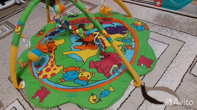 Развивающий игровой коврик 0+