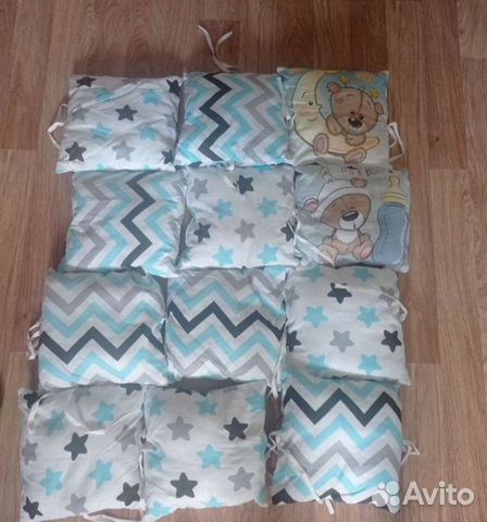 Бортики в детскую кроватку