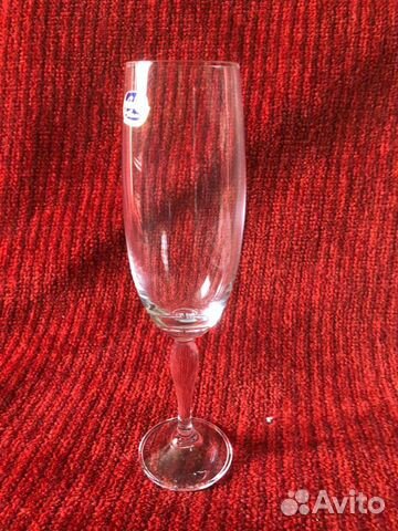 Бокалы для шампанского богемия 5 штук