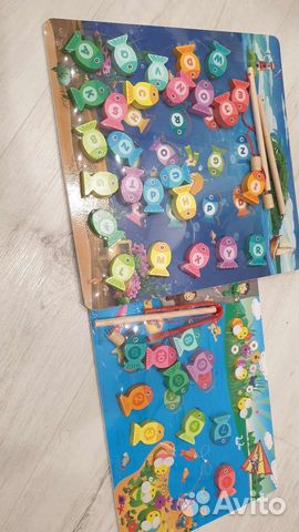 Магнитная рыбалка детский пазл