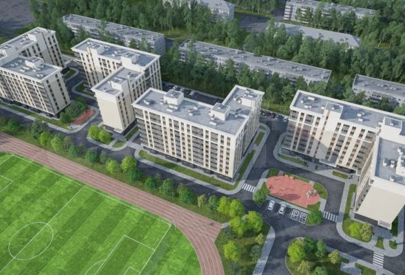 1-к. квартира, 39,5 м², 8/9 эт.