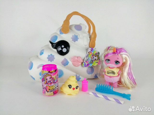 Единорожка - пупси poopsie с сумочкой