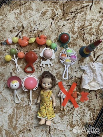 Игрушки, погремушки ссср, дети Барби