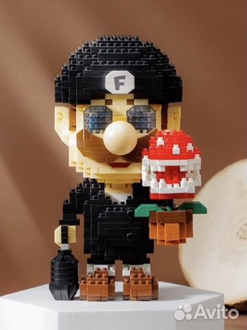 Конструктор 3d фигурка пазл развивающий не lego