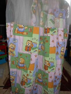 Бортики и балдахин в кроватку