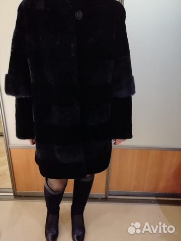 Шуба из мутона