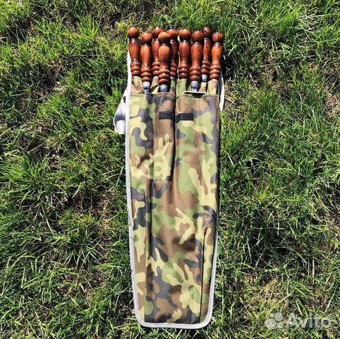 Набор шампуров подарочный