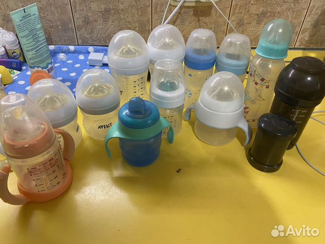 Бутылочки, поильники