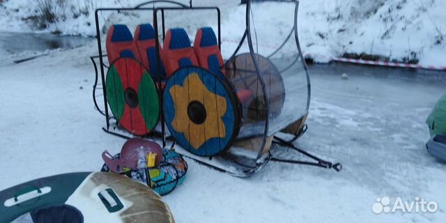 Сани для снегохода