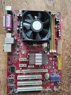 Материнская плата K9N NEO- F V2 + озу 1 гиг