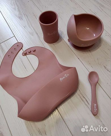 Детская силиконовая посуда