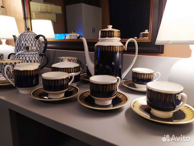 Weimar. Кофейный сервиз гдр