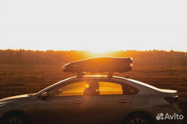 Бокс на крышу LUX irbis 450L черный