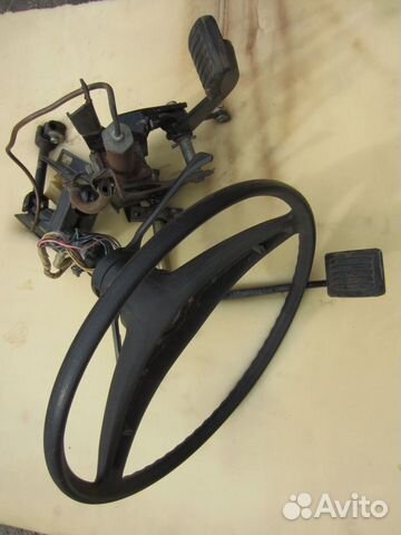 Руль с рулевой колонкой нива-ваз 2121