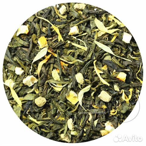 Чай зеленый с имбирем и медом 50гр