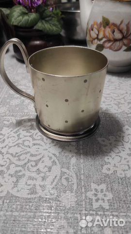 Подстаканник ссср.Алюминий