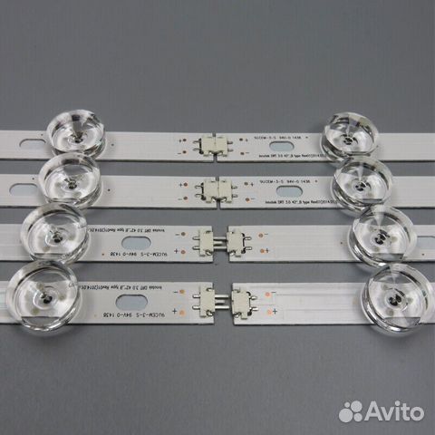 LED подсветка новая для телевизоров 39,40,42 дюйма