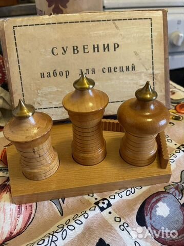 Солонка и перечница СССР