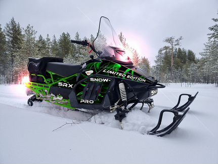 Снегоход promax SRX-650 PRO Зелено-черный