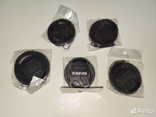 Крышки для объективов 58mm новые