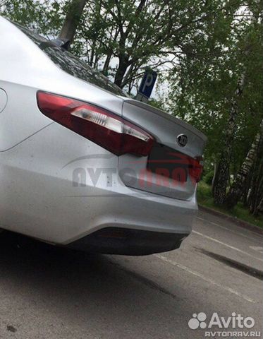 Лип-Спойлер Sport для Kia Rio 3 седан