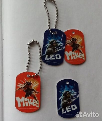Кулоны Черепашки-Ниндзя