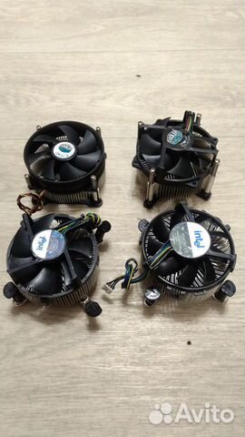 Кулеры для AMD и Intel 4pin(775,115Х, 1200)