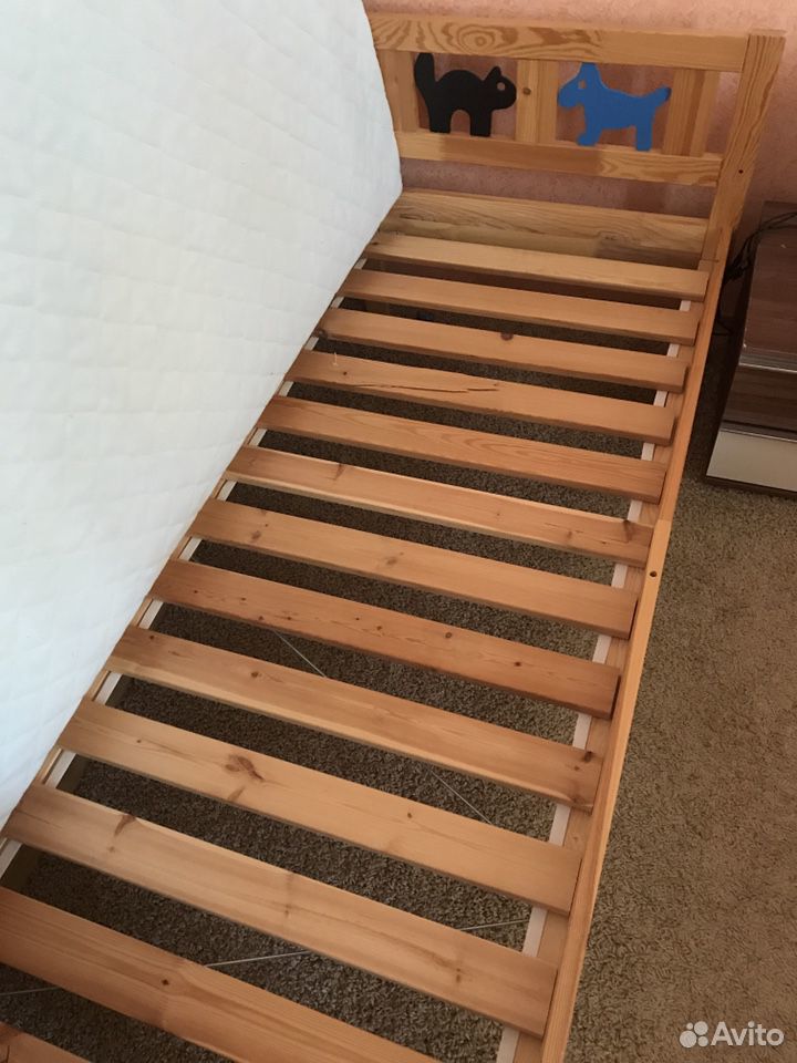  Barnens IKEA säng med madrass  89059899920 köp 4