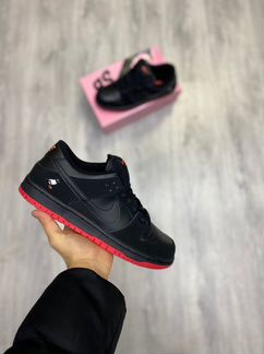 Nike SB Dunk low мужские черные низкие