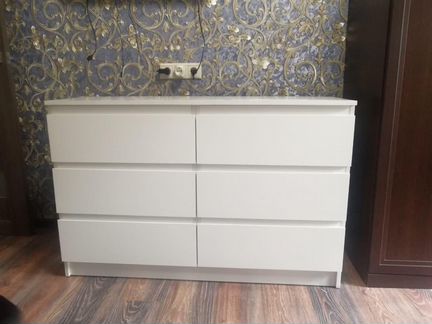 Комод 6 ящиков 1.2 метра