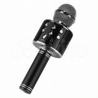 Микрофон караоке WS - 858 черный