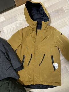 Парка и куртка zara и boss на 4-5л