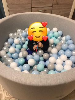 Детский бассейн с шариками