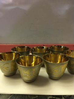 Серебряные стопки