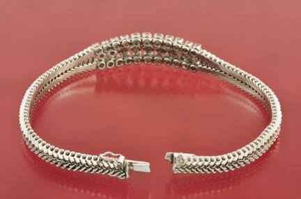 Браслет золото 585 пробы Бриллианты