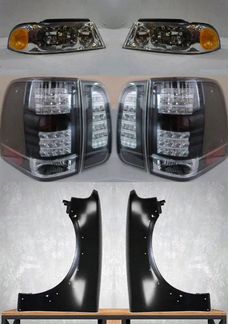 Фары фонари крылья Линкольн Навигатор 1997-2006