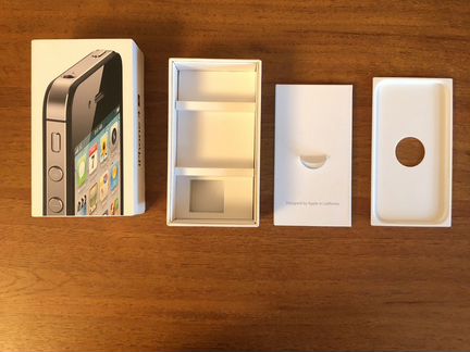 Коробка от iPhone 4s 32Gb