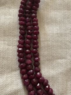 Потрясающие бусы- колье из природного натурального