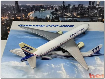 Модели Boeing B 777 в 1/500 от Херпы (Herpa)