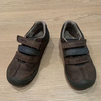 Ботинки кожаные