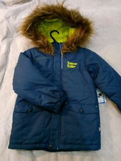 Новая Зимняя куртка парка tokka tribe, 116+6