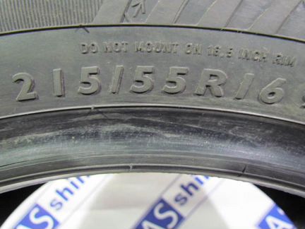 215 55 16 Dunlop бу шины 215-55-R16 107S