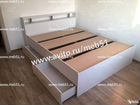 Кровать с ящиками объявление продам
