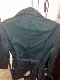 Плащ черный