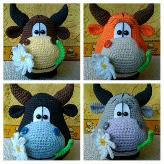 Вязанные игрушки ручной работы