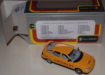 Масштабная модель авт-ля Ваз в масштабе 1/43