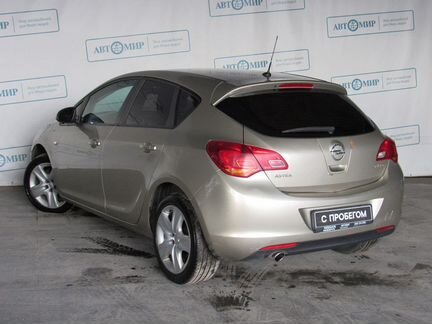 Opel Astra 1.4 AT, 2012, 204 963 км