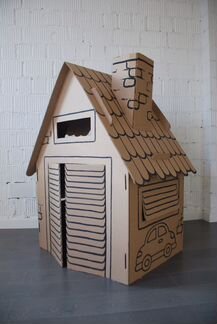 Картонный домик 